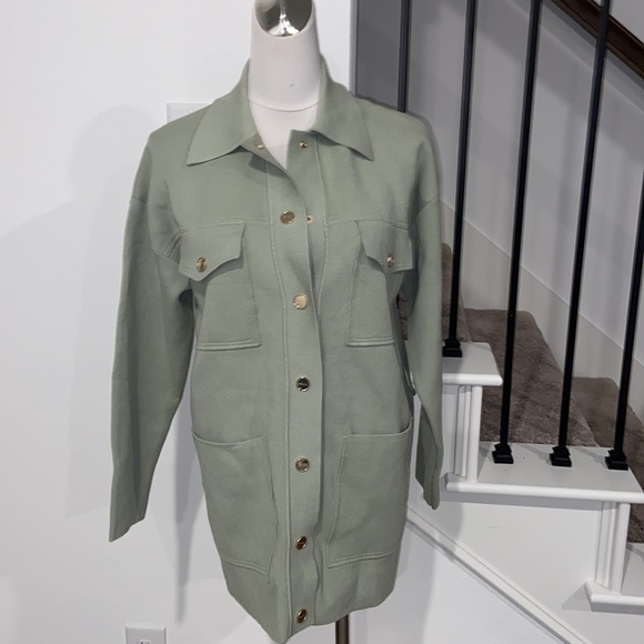 Sandro Knitted Cardigan Sweater - Picture 5 of 13